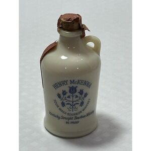 Henry McKenna Bourbon Whisky Mini‎ Jug Bottle (empty) 1/10th pint Vintage